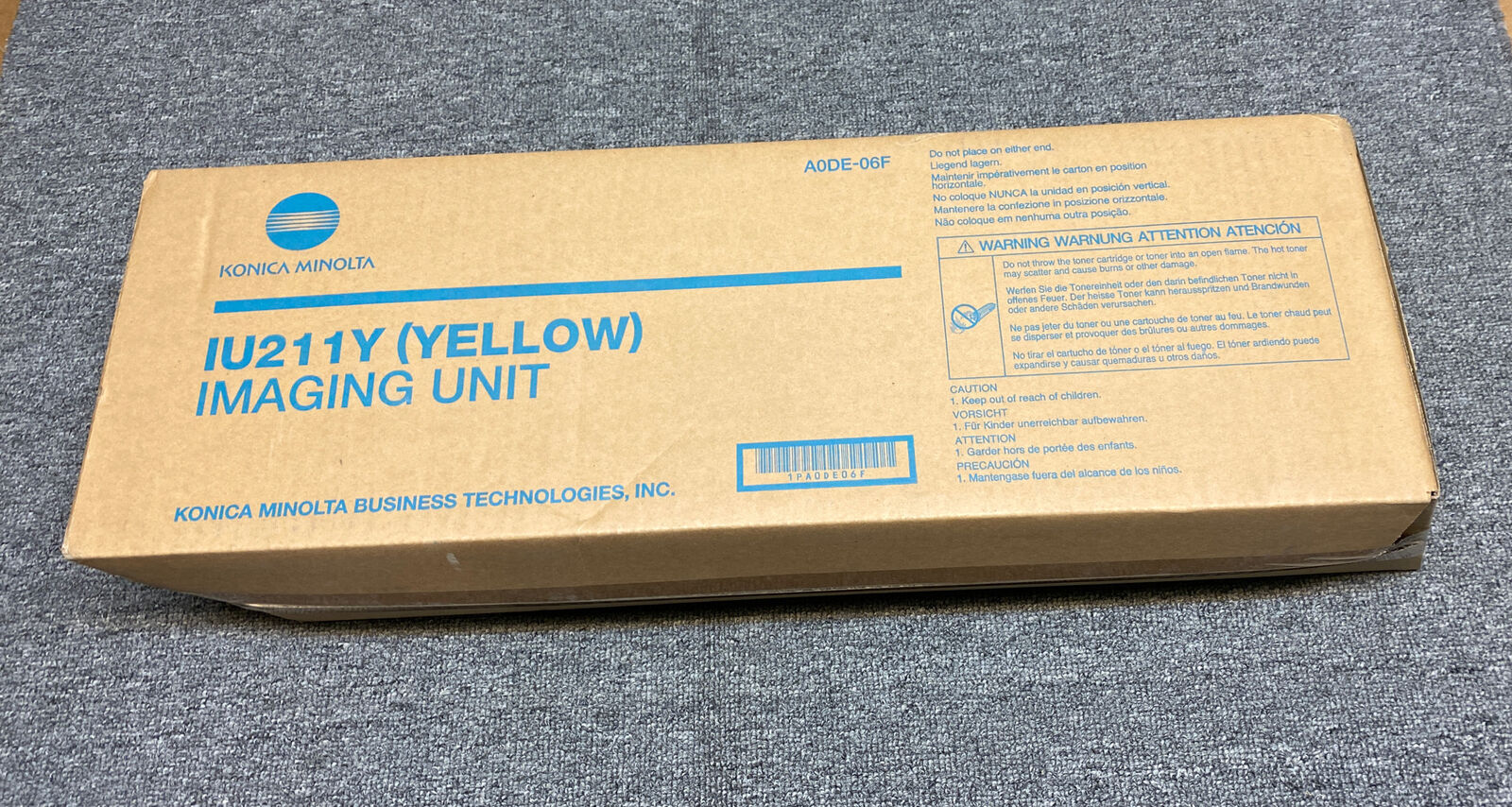 Genuine Konica Minolta IU211Y Yellow Imaging Unit Bizhub C203 C253 A0DE-06F New