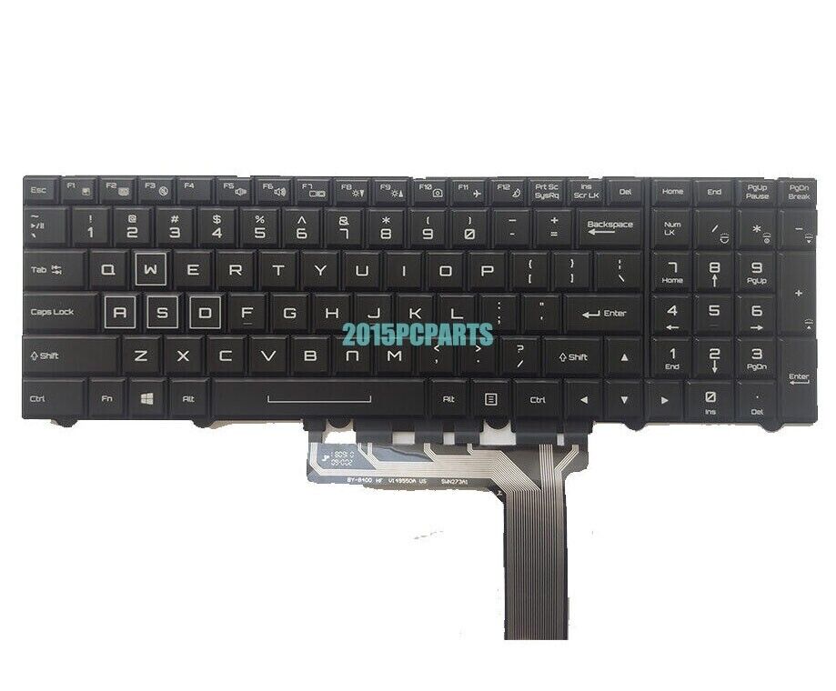 New for Clevo P750DM-G P770DM-G P771DM-G P775DM-G P870DM-G Keyboard US Backlit