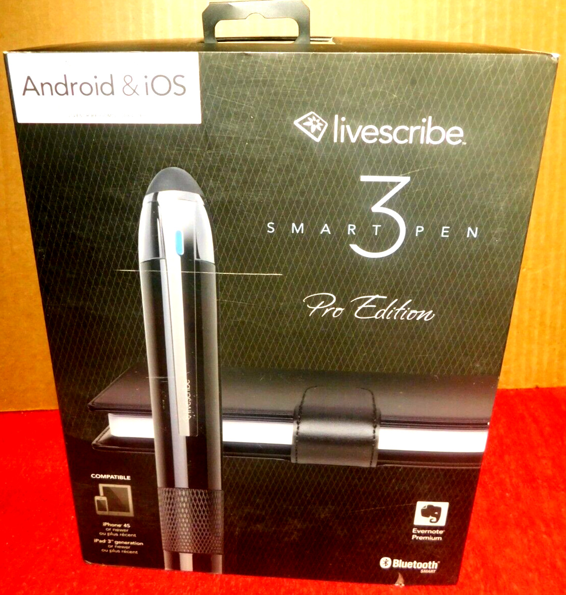 CPCA~Livescribe Smart Pen 3 Pro Edition Android & iOS Evernote Premium