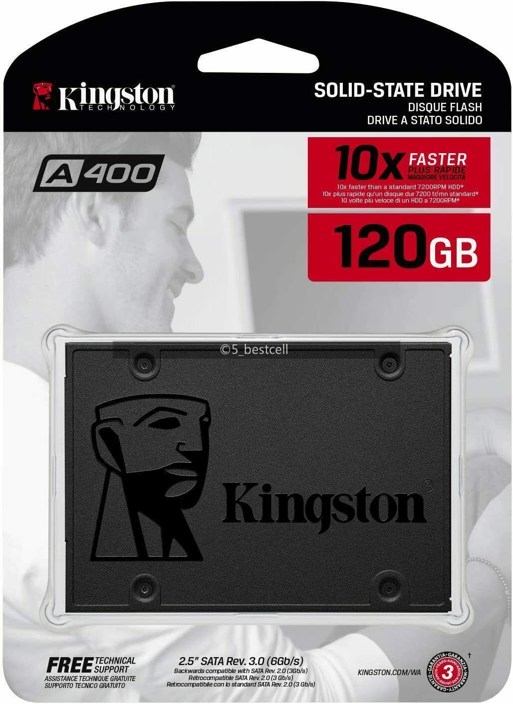 Kingston 120GB 240GB SSD SATA III 2.5 inch Solid State Drive A400 For Desktop US