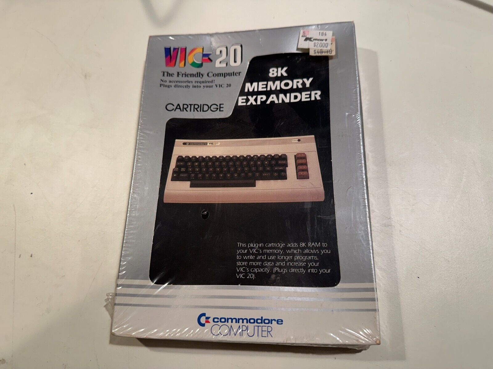 Commodore VIC-20 8K RAM Expander Cartridge NEW IN BOX