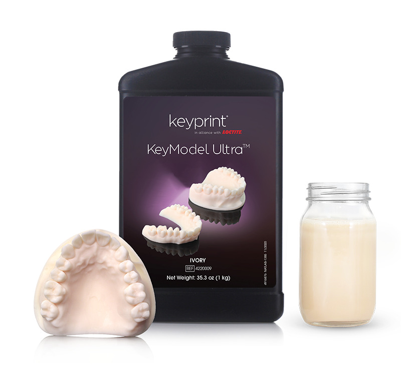 Dental Lab Keystone KeyPrint 3D Dental Printing Resins KeyModel Ultra