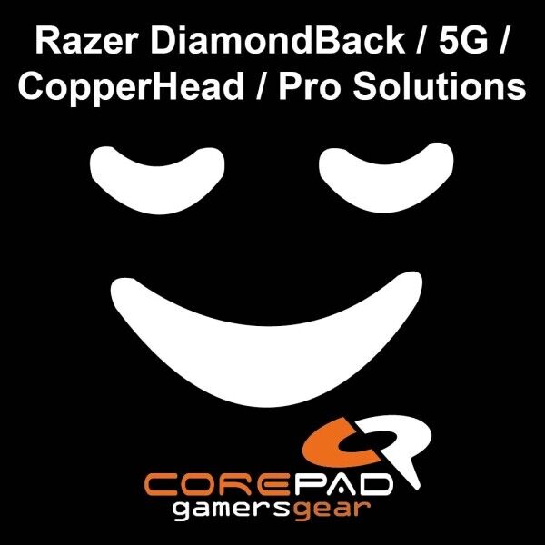 Corepad Skatez Razer DiamondBack 5G CopperHead Pro Solutions Mouse Feet Teflon