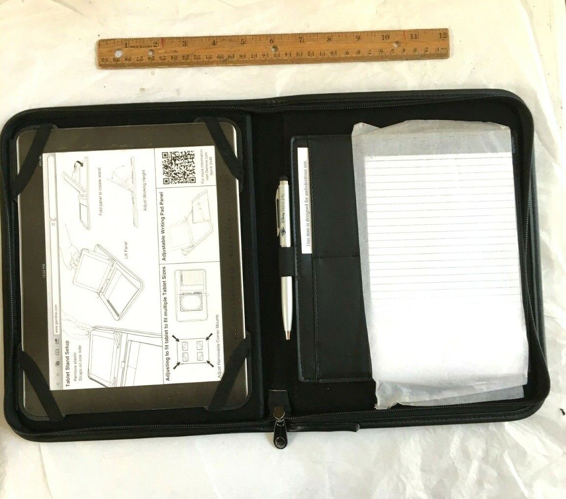 Disney Cruise Line Ipad Tablet Reader Case W Pen Black New 