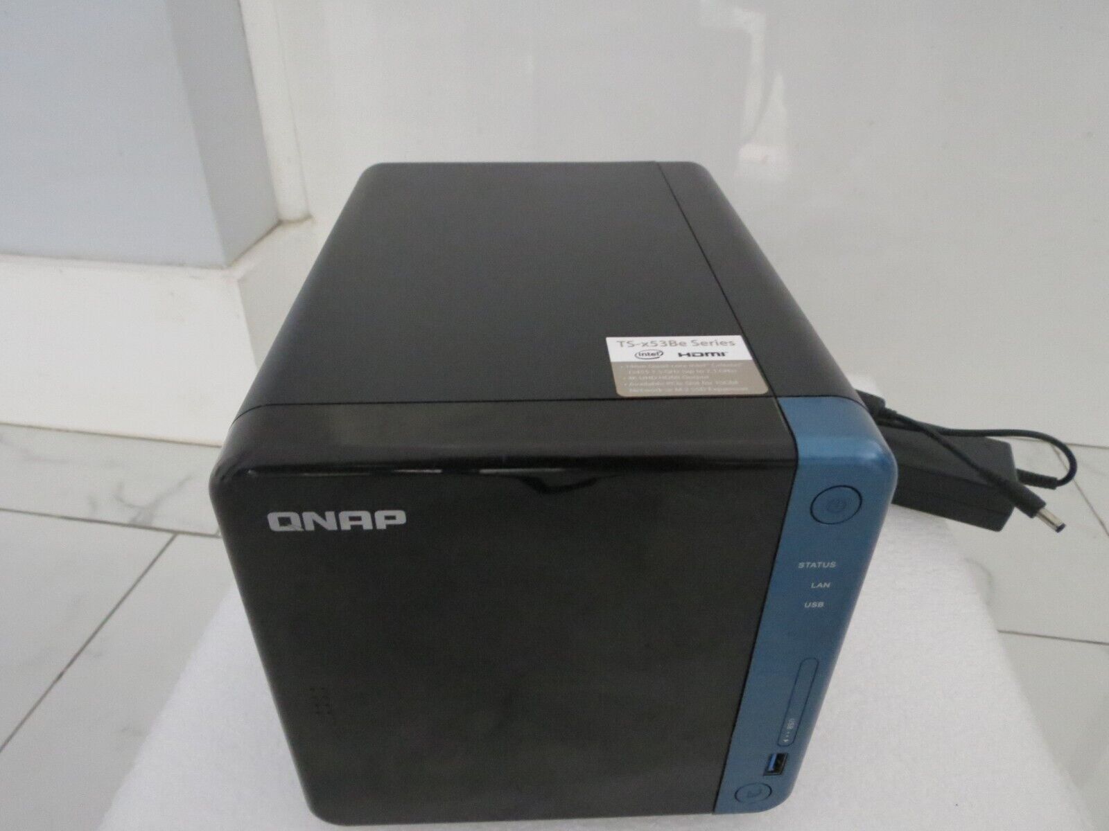 QNAP Turbo NAS TS-453Be Network Storage w/Intel J3455 Quad Core,8GB.Mem,32TB