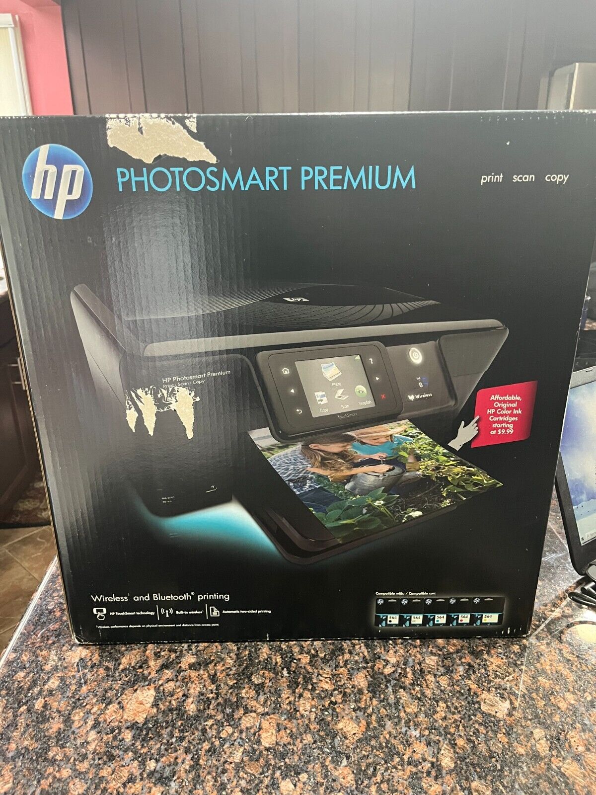 BRAND NEW FACTORY SEALED HP Photosmart Premium Wireless Bluetooth Printer C309g