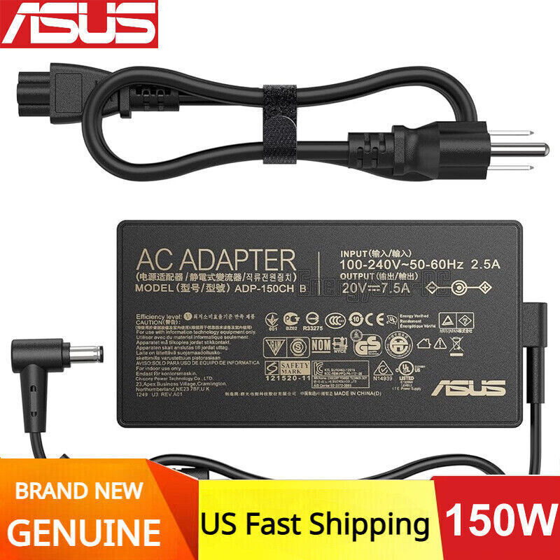 ASUS Original OEM TUF FX505DT-AL012T,ADP-150CH B Laptop Charger Power Supplies
