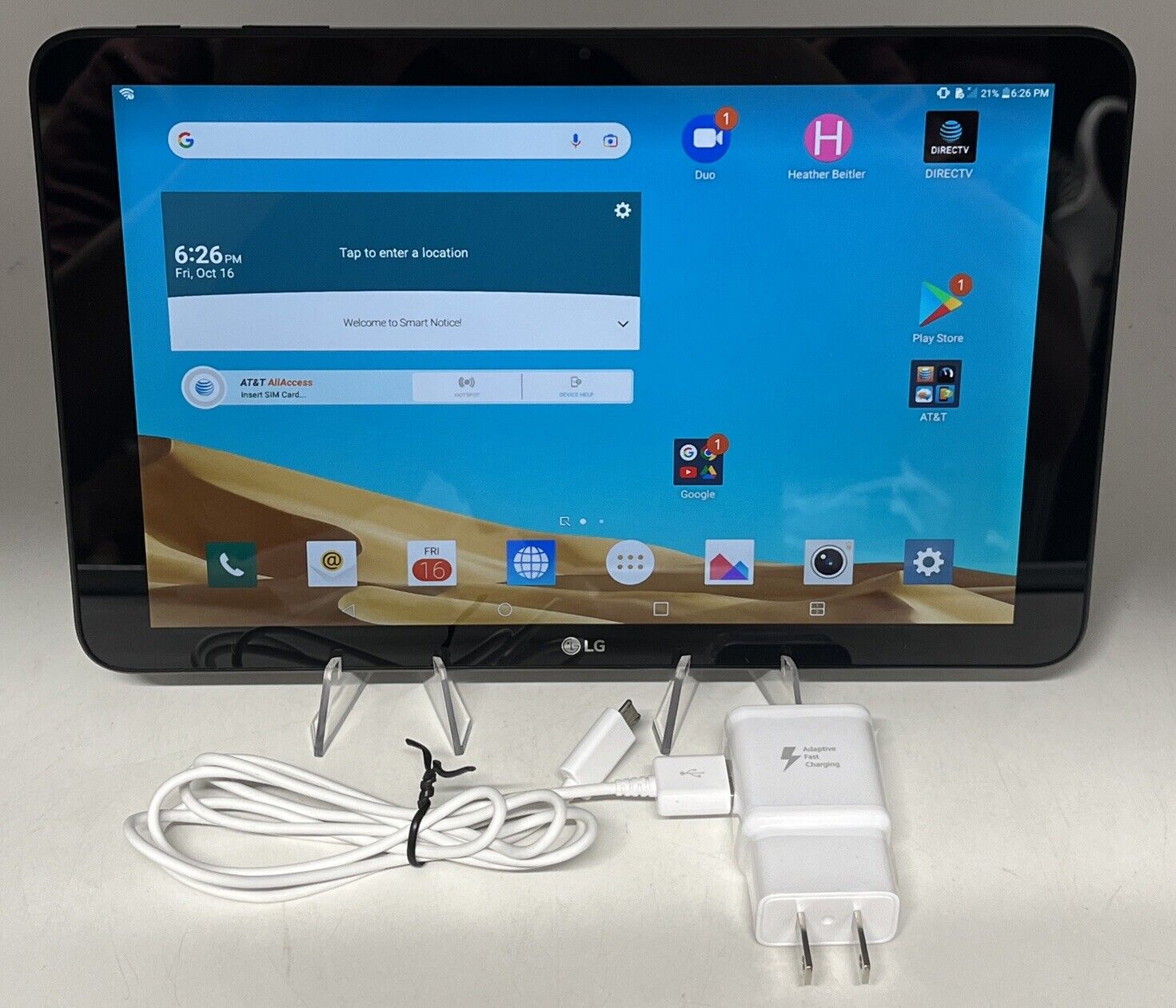 LG G Pad X V930 32GB 2GB Ram Wi-Fi 4G AT&T 10.1 inch Tablet Excellent Condition