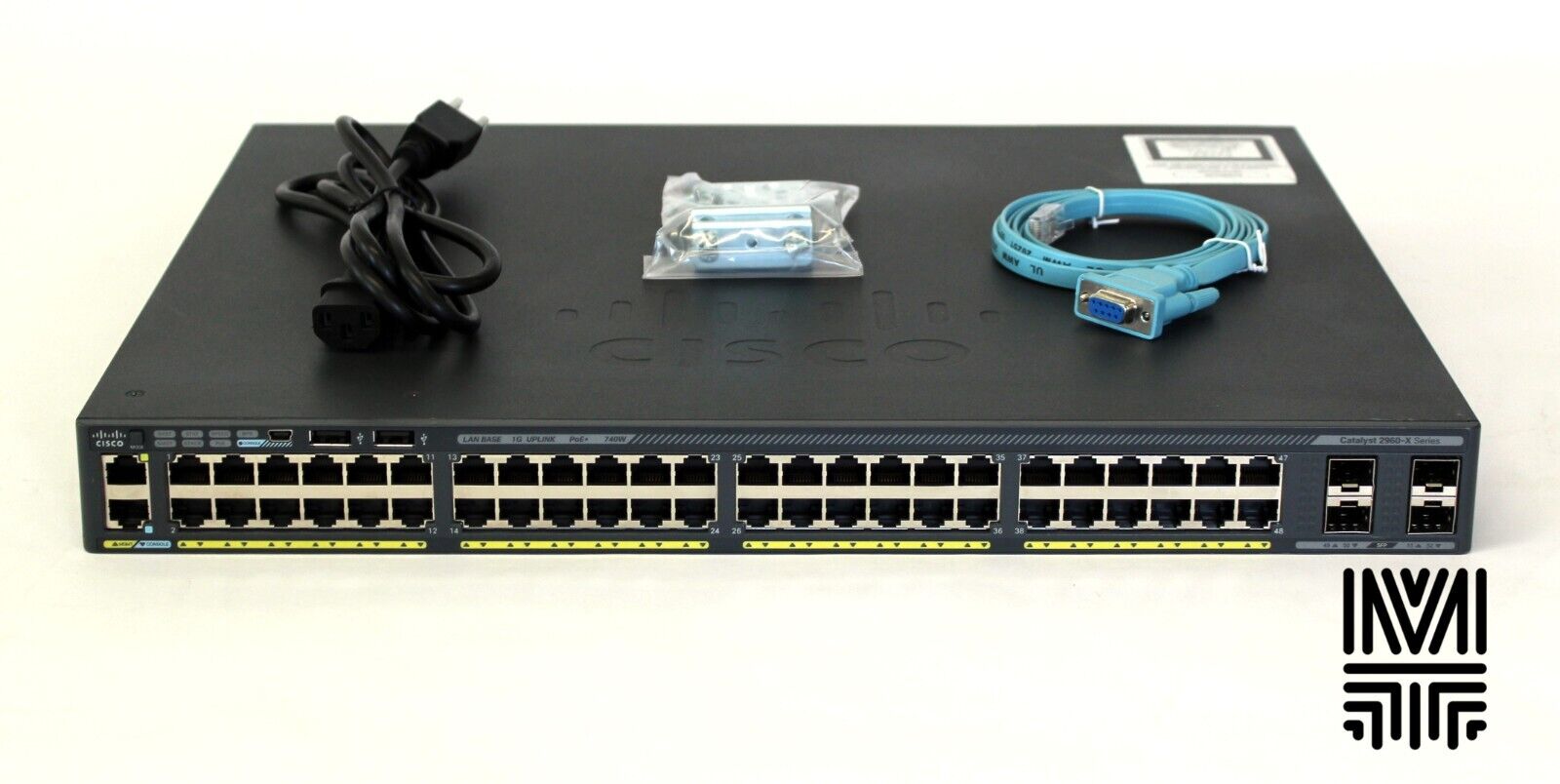 Cisco WS-C2960X-48FPS-L 48-Port Switch GigE PoE 4x1G SFP *Genuine Cisco*