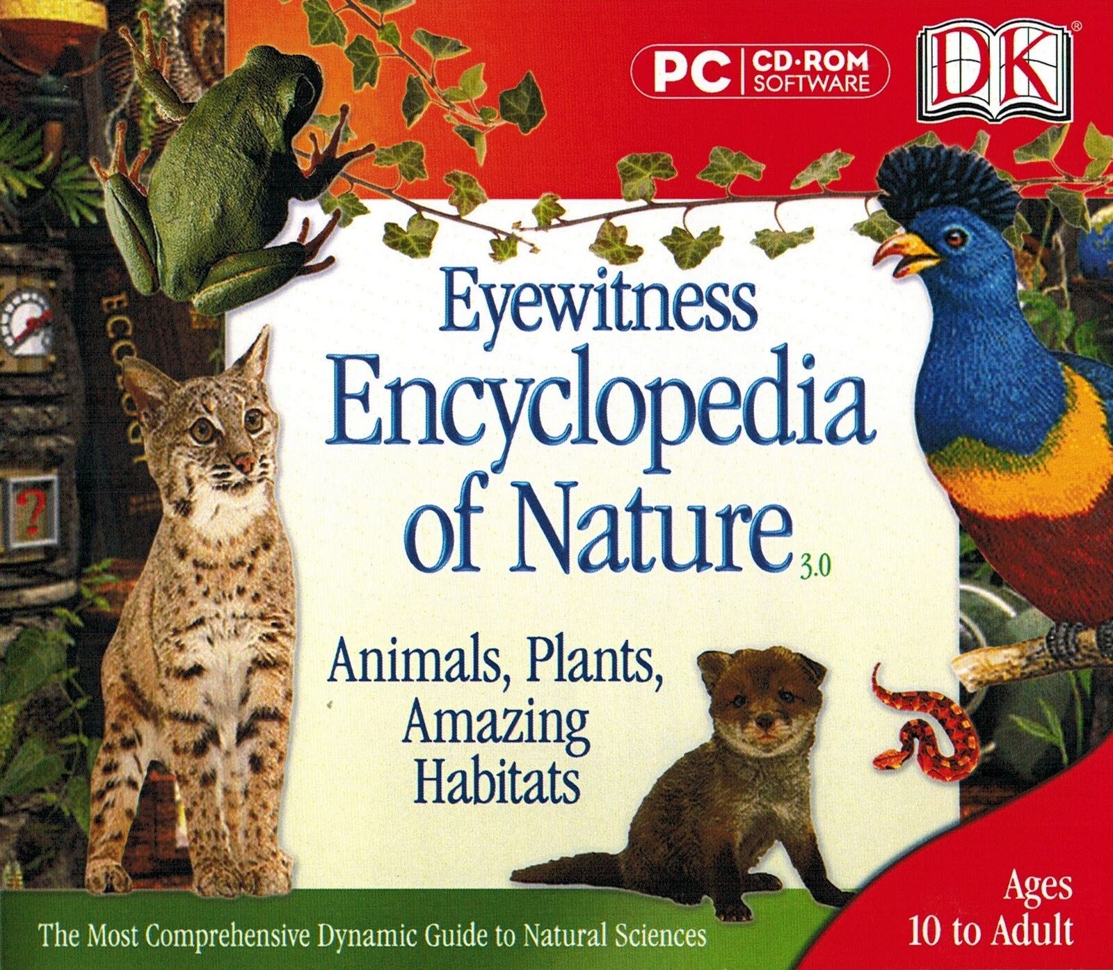 DK Dorling Kindersley Eyewitness Encyclopedia of Nature PC Software Sealed New