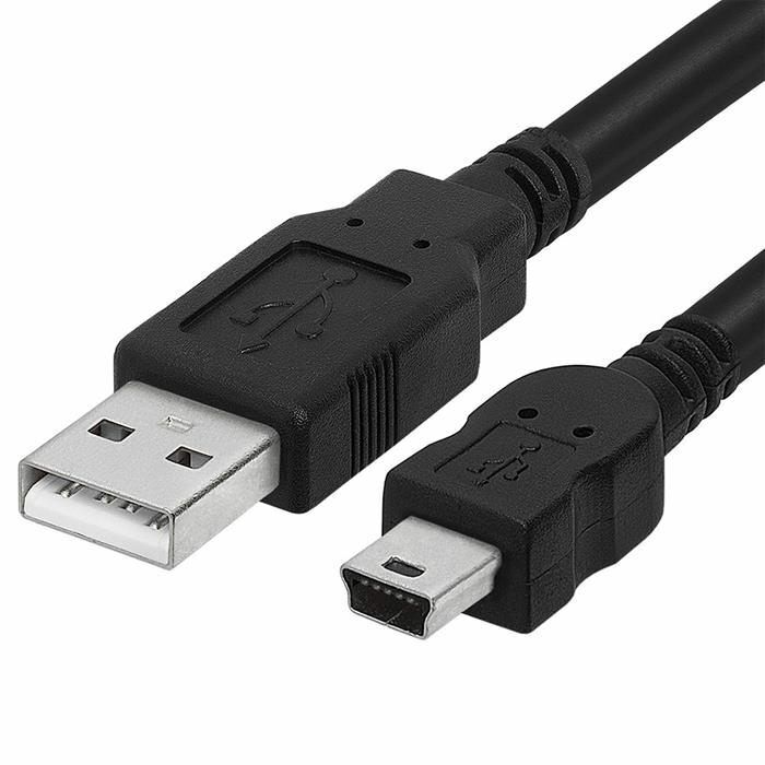 USB 2.0 to Mini USB Cable - 6 Foot