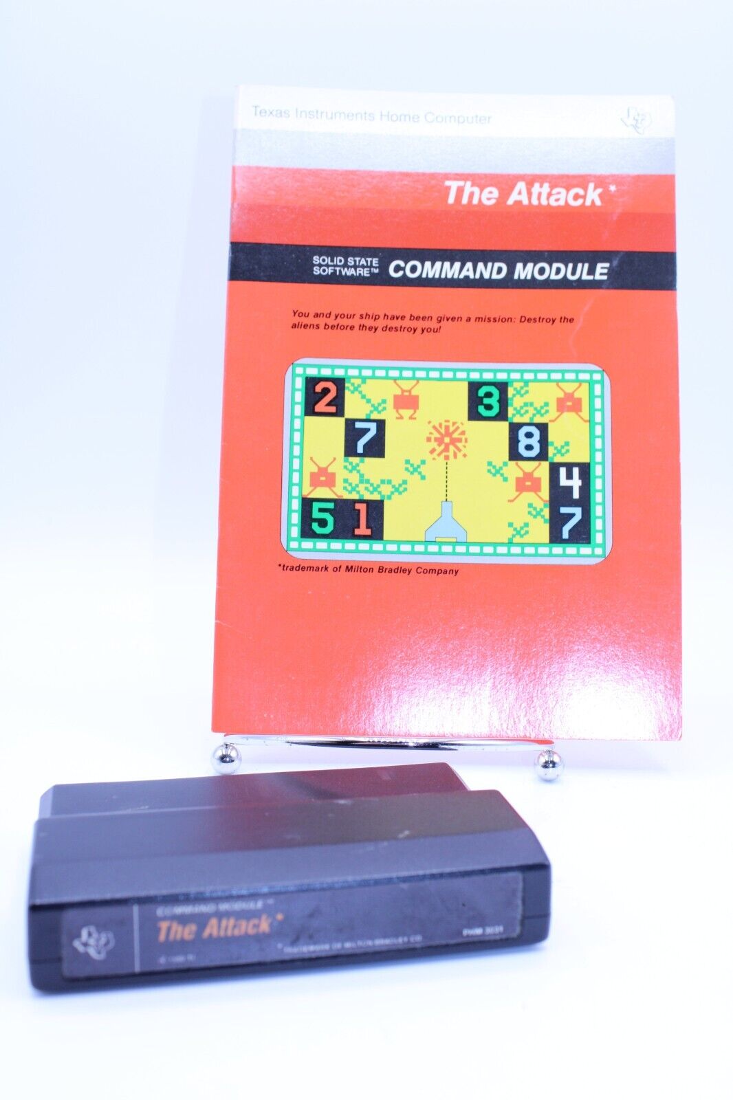 Texas Instruments TI-99/4A THE ATTACK WITH BOOK PHM 3031 UNTESTED