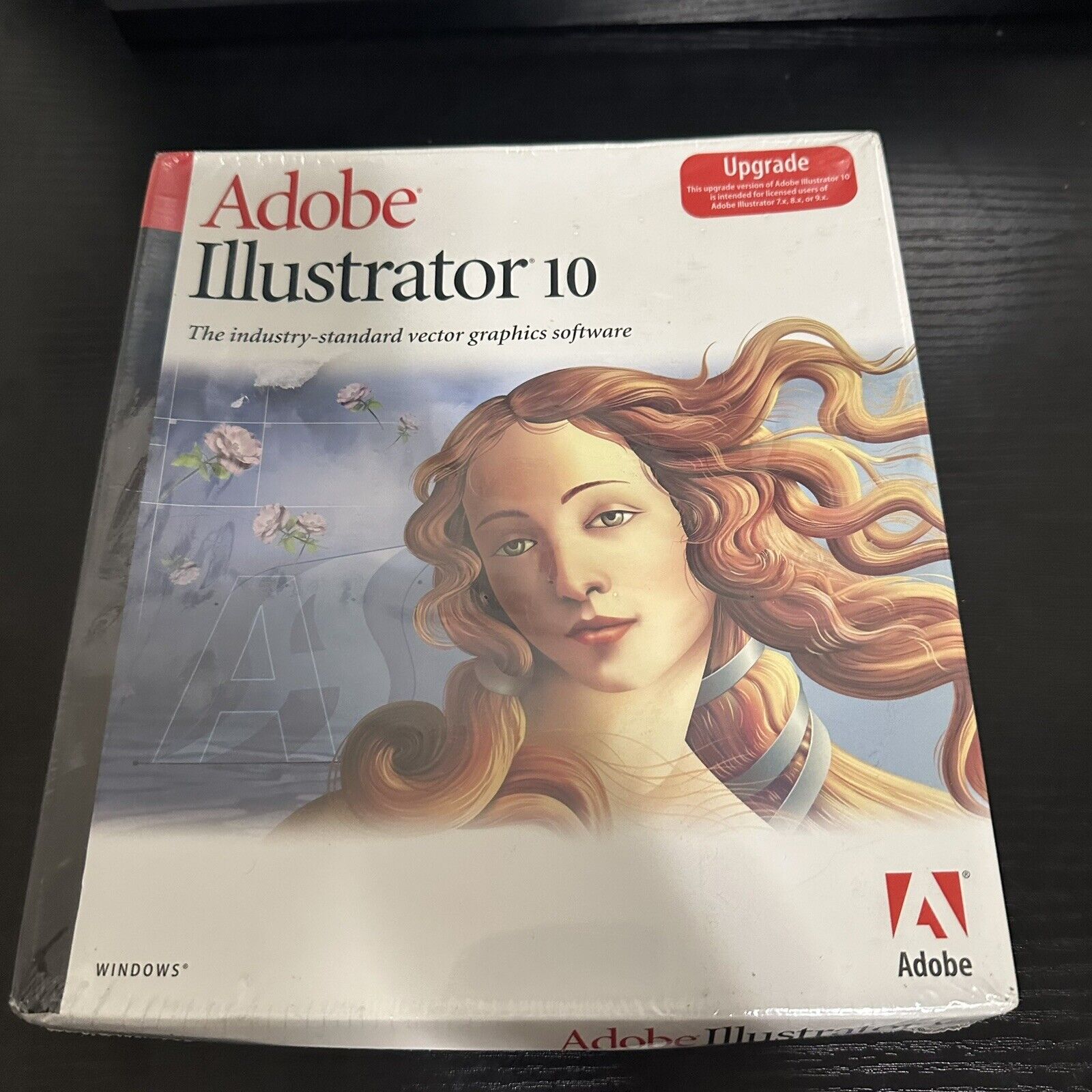 Adobe Illustrator 10 for Windows Upgrade Brand New Sealed Big Box