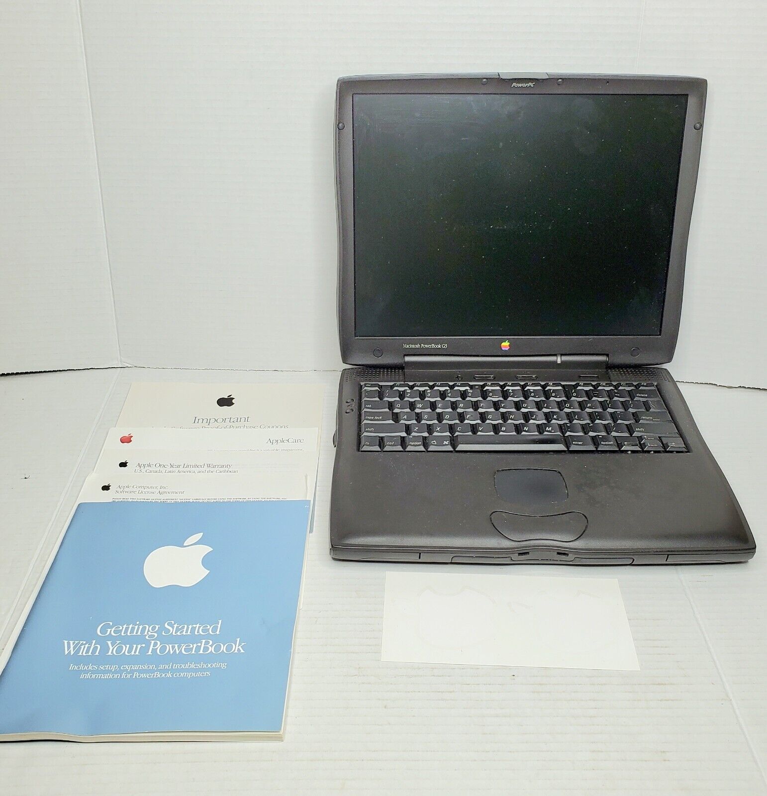 Apple Macintosh Mac PowerBook G3 M4753 Laptop OS 9.2 2Gb Turns On *Read* 
