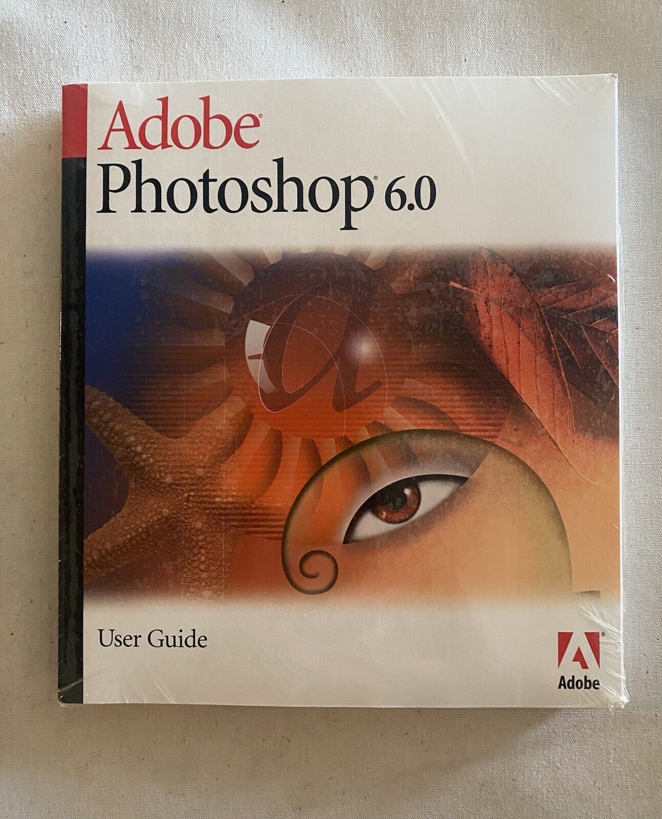 Sealed Adobe Photoshop 6.0 Full Retail Version Paperback For MAC. Book Only