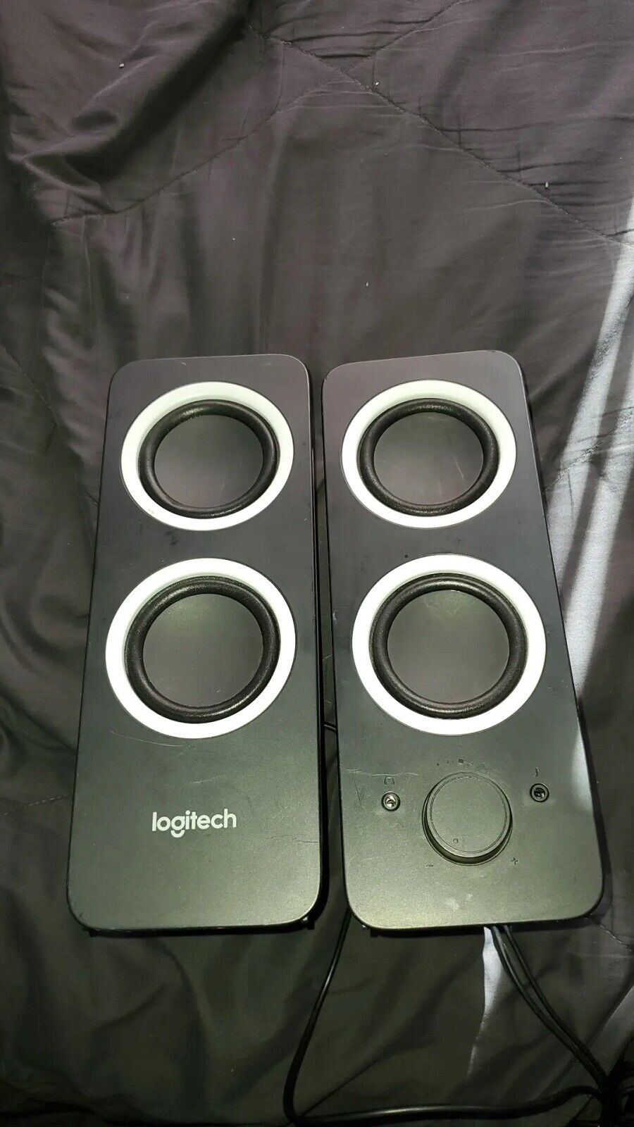 Logitech - Z200 2.0 Multimedia Speakers with Stereo Sound (2-Piece) - Black