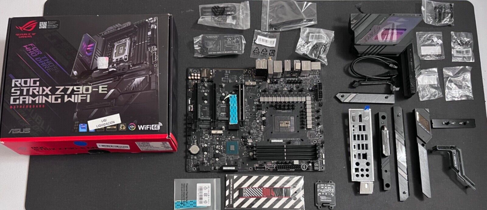 As-is Untested ASUS - ROG STRIX Z790-E GAMING WIFI Motherboard