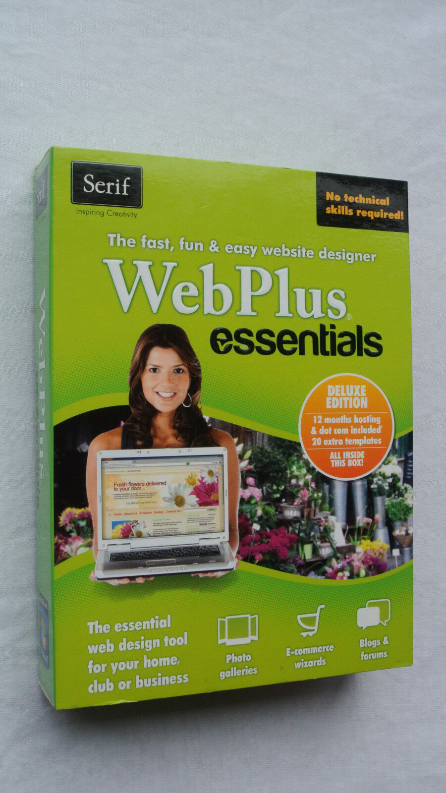 BRAND NEW SEALED Serif WebPlus Essentials Web Design Tool - 13564