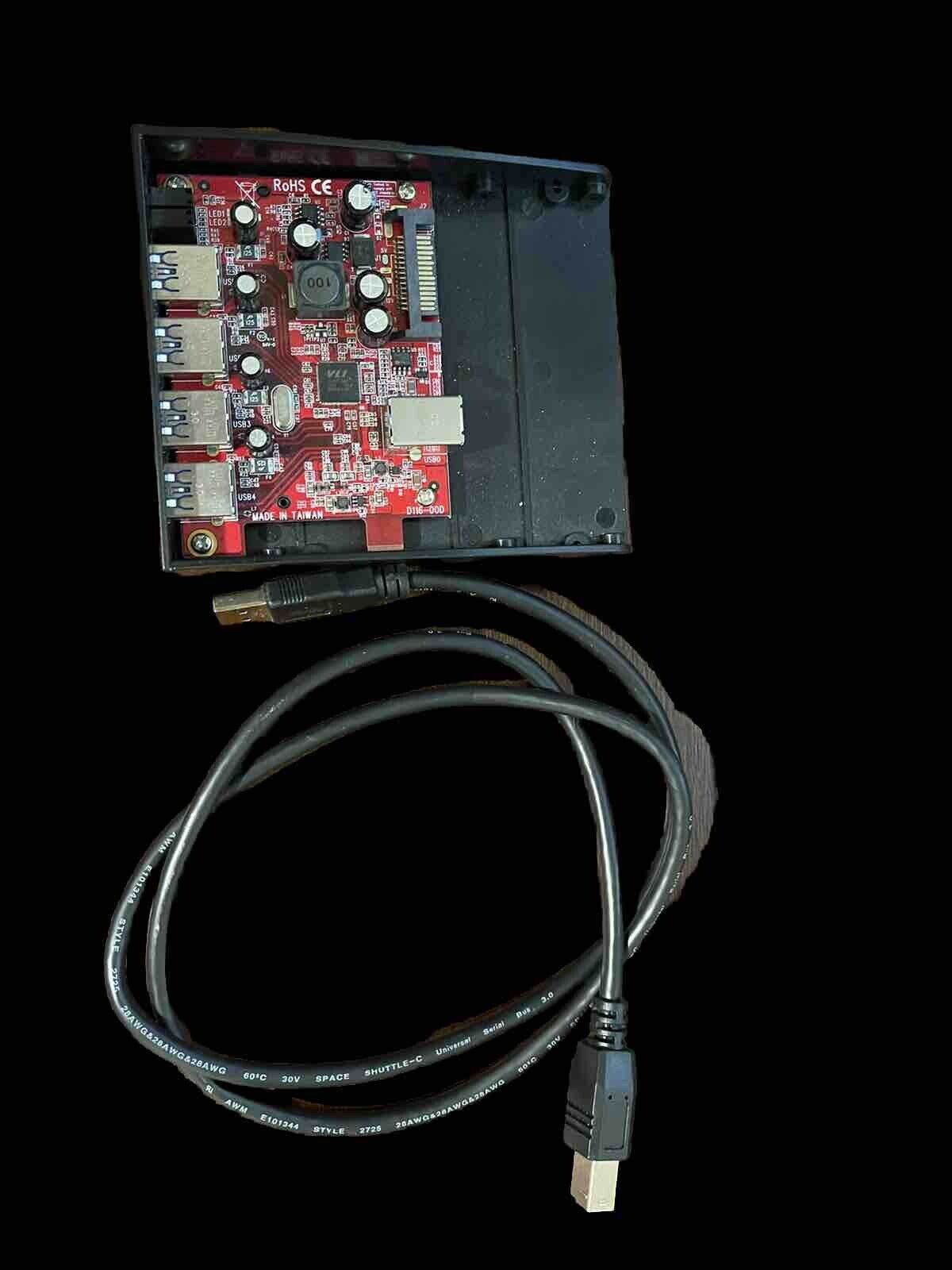 StarTech 4-Port USB Panel Hub for 3.5