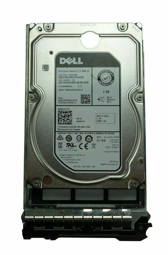 *Dell 0DGNTV 1TB HDD 7.2K RPM 3.5\