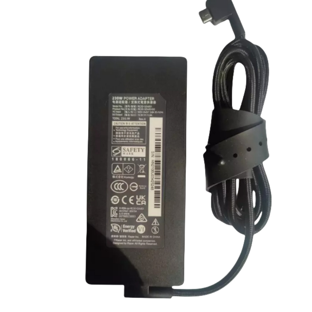 NEW OEM RC30-024801 Razer 19.5v 11.8a 230W Laptop AC Power Adapter Charger Blade