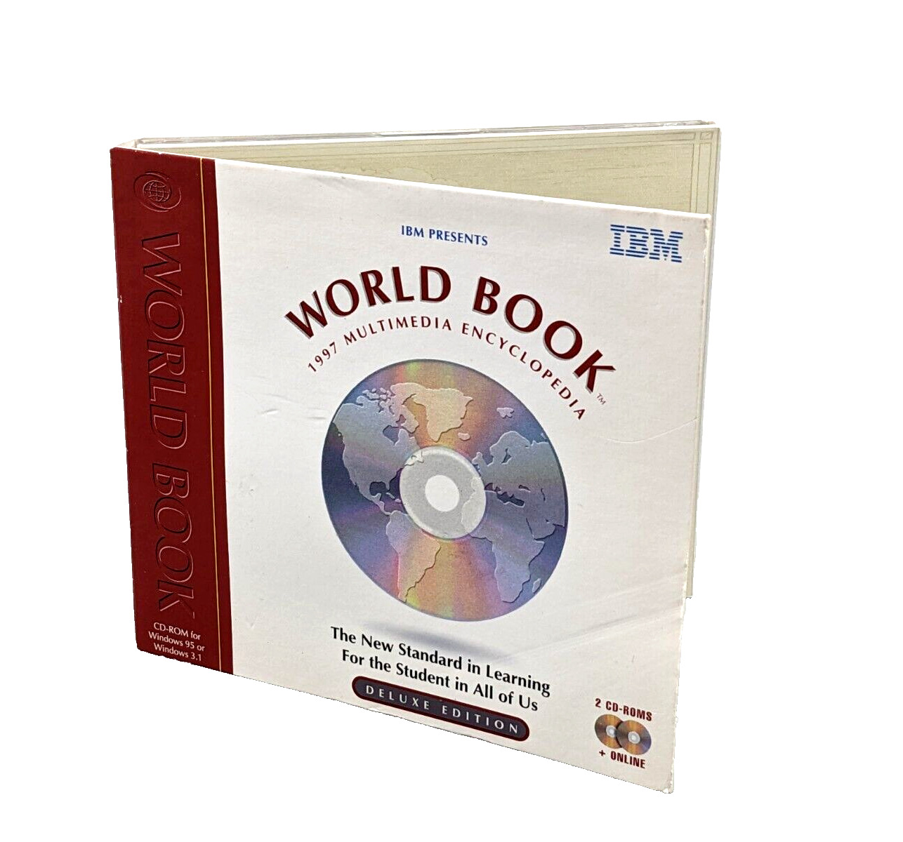 Vintage World Book 1997 Multimedia Encyclopedia Deluxe Edition CD-ROMs