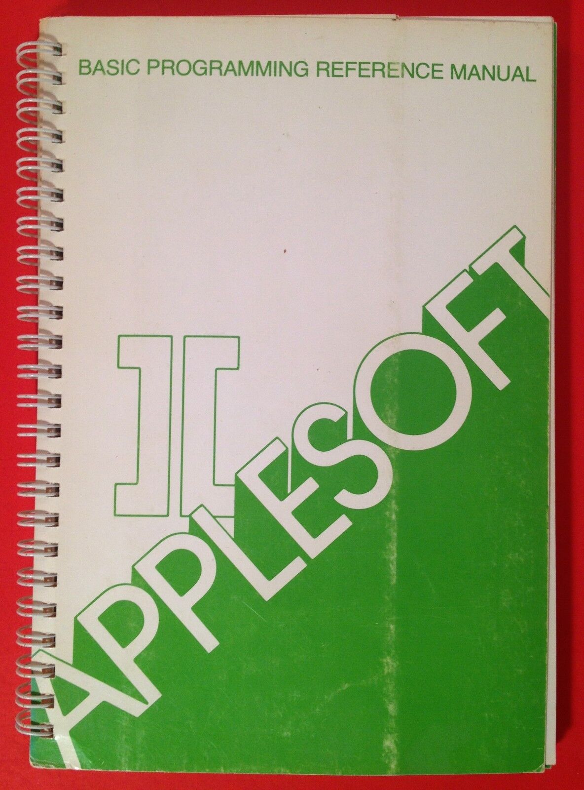 Applesoft II Basic Programming Reference Manual - Vintage 1981 - NICE