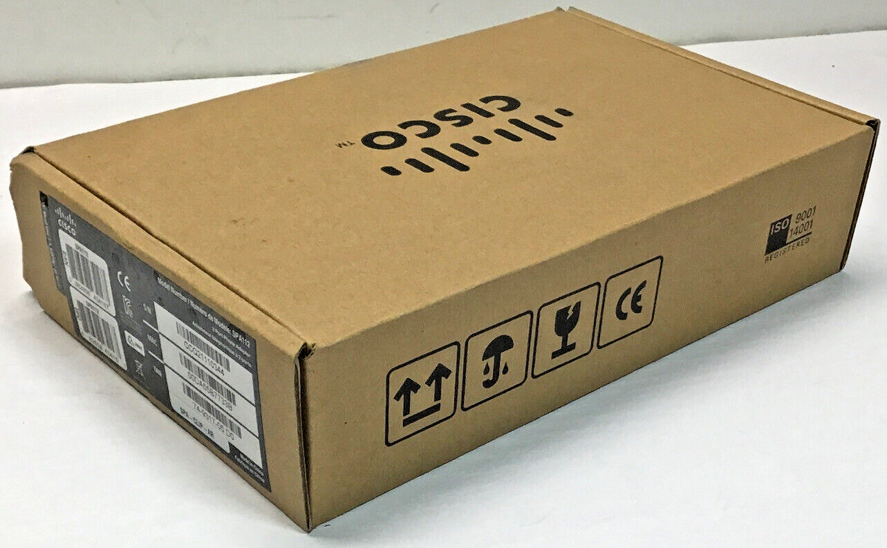 New Cisco SPA112 2 Port ATA VOIP Phone Adapter