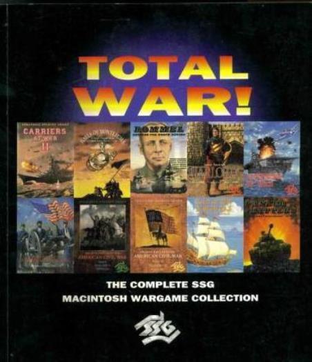 Total War w/ Manual MAC CD 11 games MacArthur's War Panzer Battles Warlords +