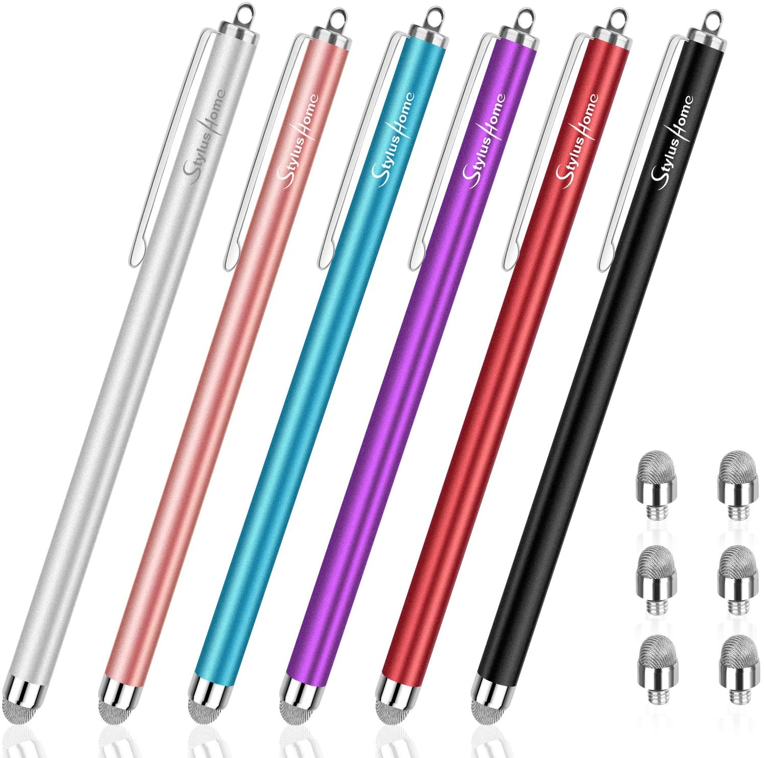 Stylushome Stylus Pens for Touch Screens (6 Pcs), Sensitivity Capacitive Stylus 