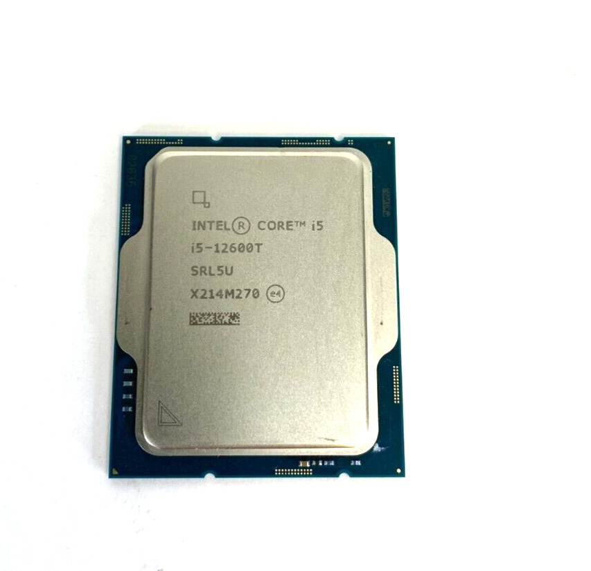 Intel Core i5-12600T SRL5U 2.10GHz 12th Gen 18MB Cache 6 Core CPU Processor