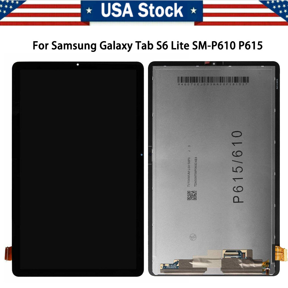 For Samsung Galaxy Tab S6 lite SM-P610 SM-P615 LCD Display Touch Digitizer USA