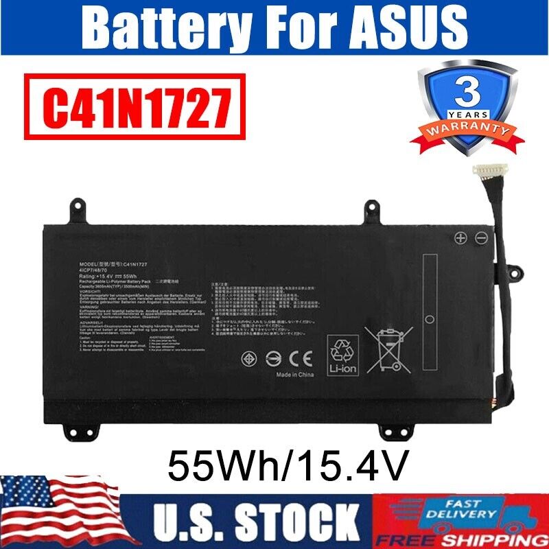C41N1727 Battery for Asus Zephyrus GM501 GM501G GM501GM GM501GS ROG GU501 GU501G