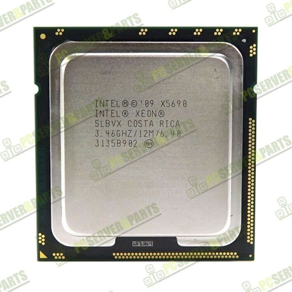 Intel Xeon X5690 SLBVX 3.46GHz 12MB 6-Core LGA1366 CPU Processor