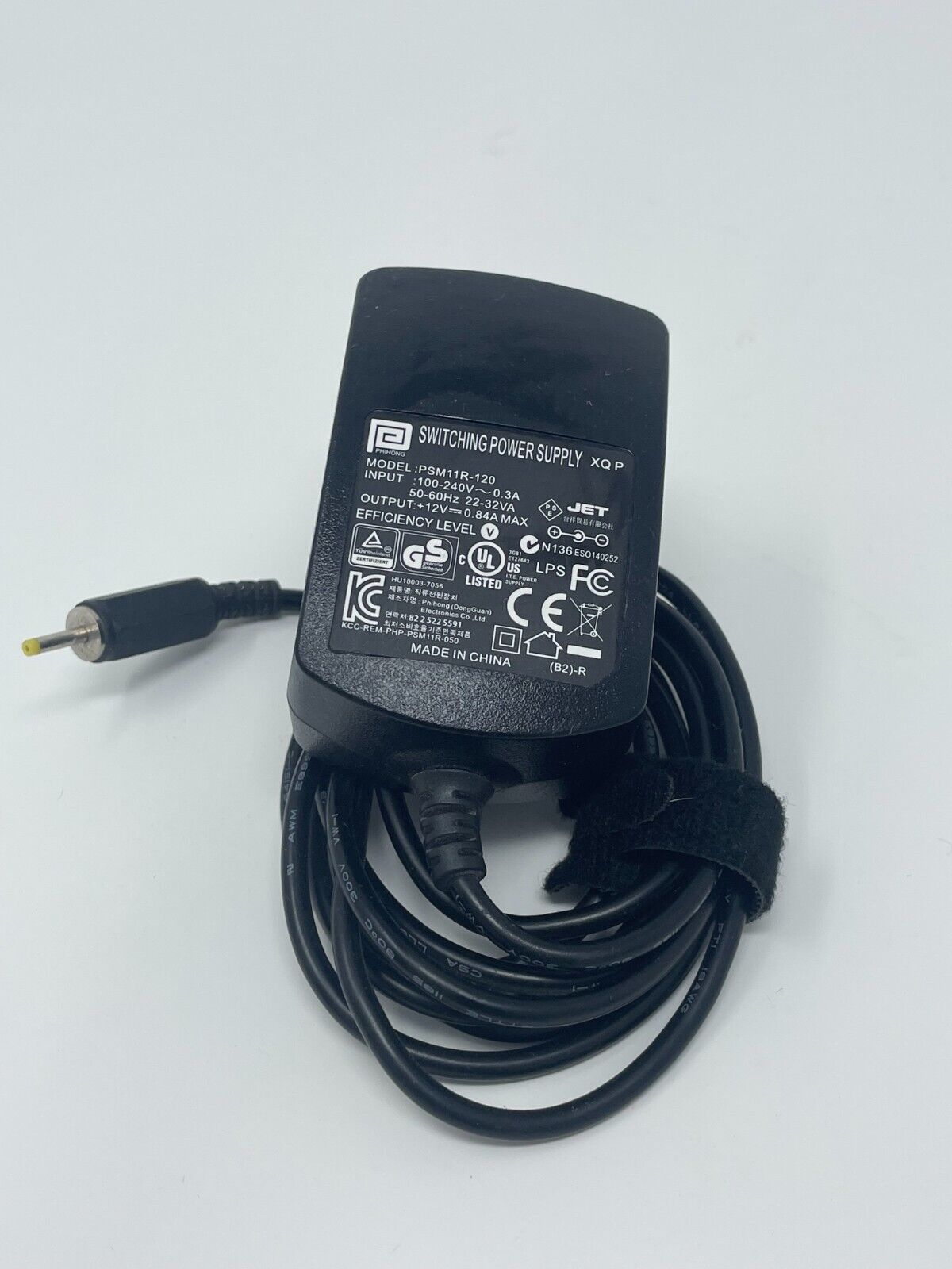 Genuine Phihong PSM11R-120 AC Switching Power Supply Adapter 12V 0.84A