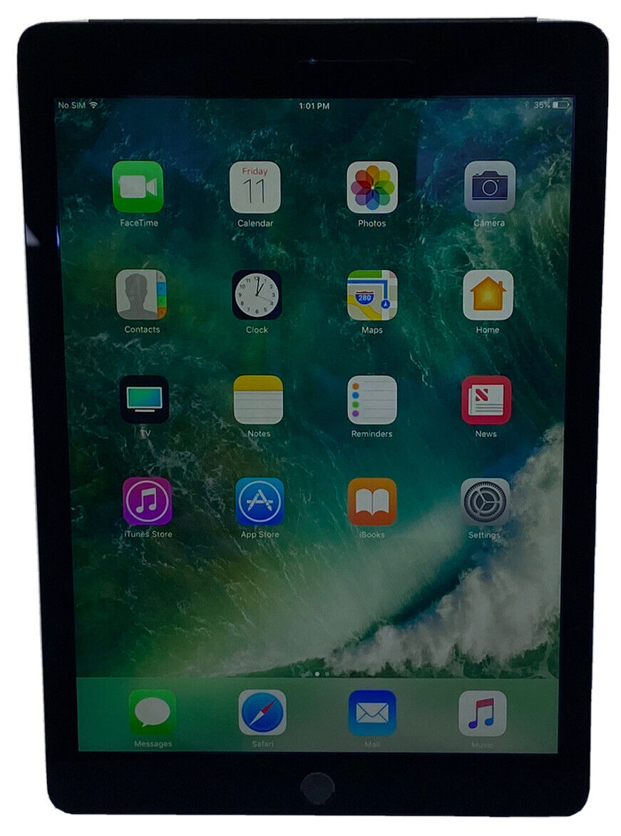 Apple iPad Air 2 A1567 32GB Wi-Fi + Cellular iOS Gray Tablet - Good