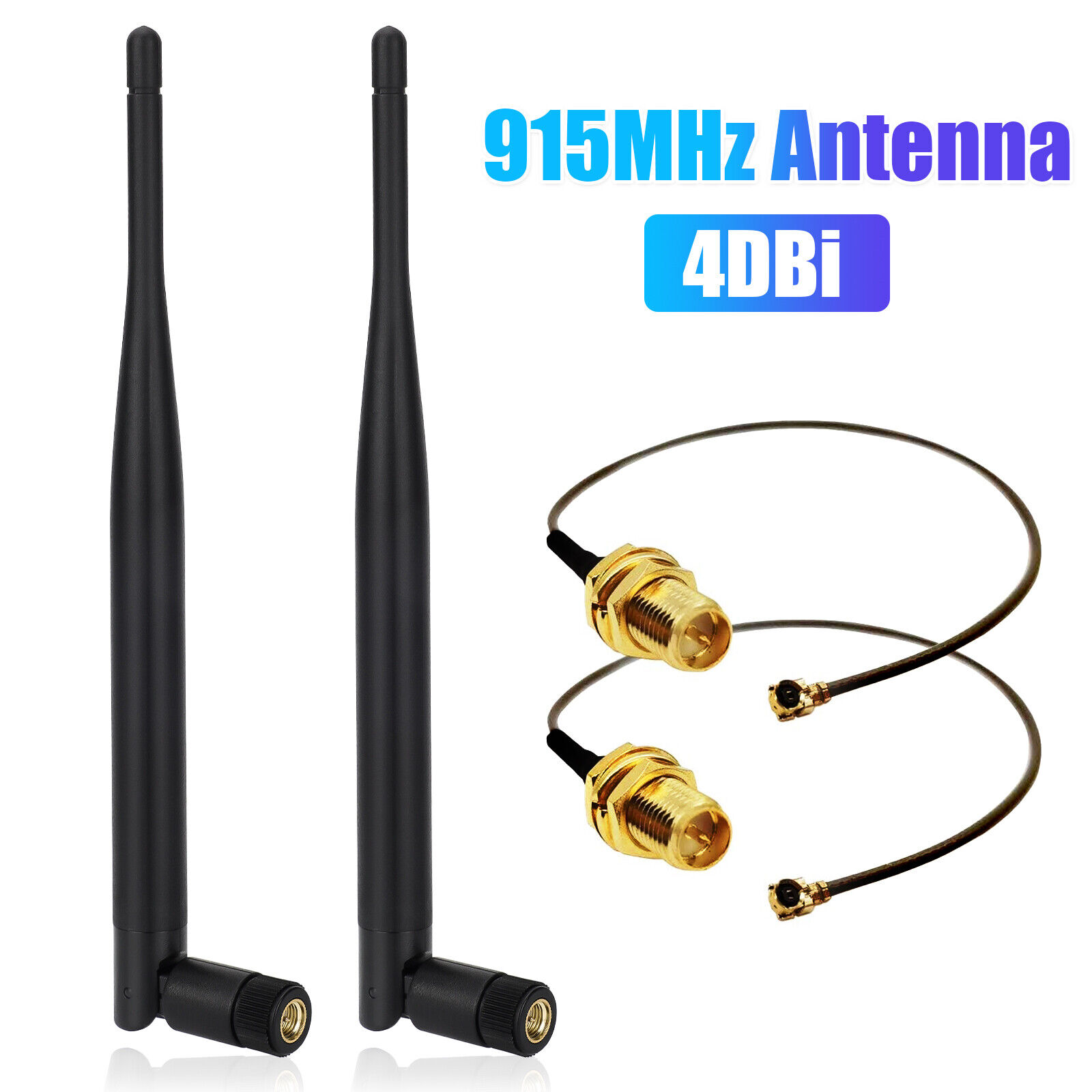 915MHz LoRa Antenna 4dbi Gain SMA Male for Meshtastic LoRA ESP32 LoRa OLED Board
