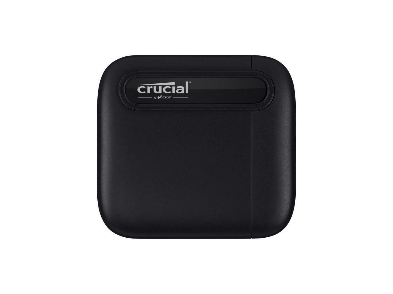 Crucial X6 4TB Portable SSD - Up to 800 MB/s - USB 3.2 - External Solid State Dr
