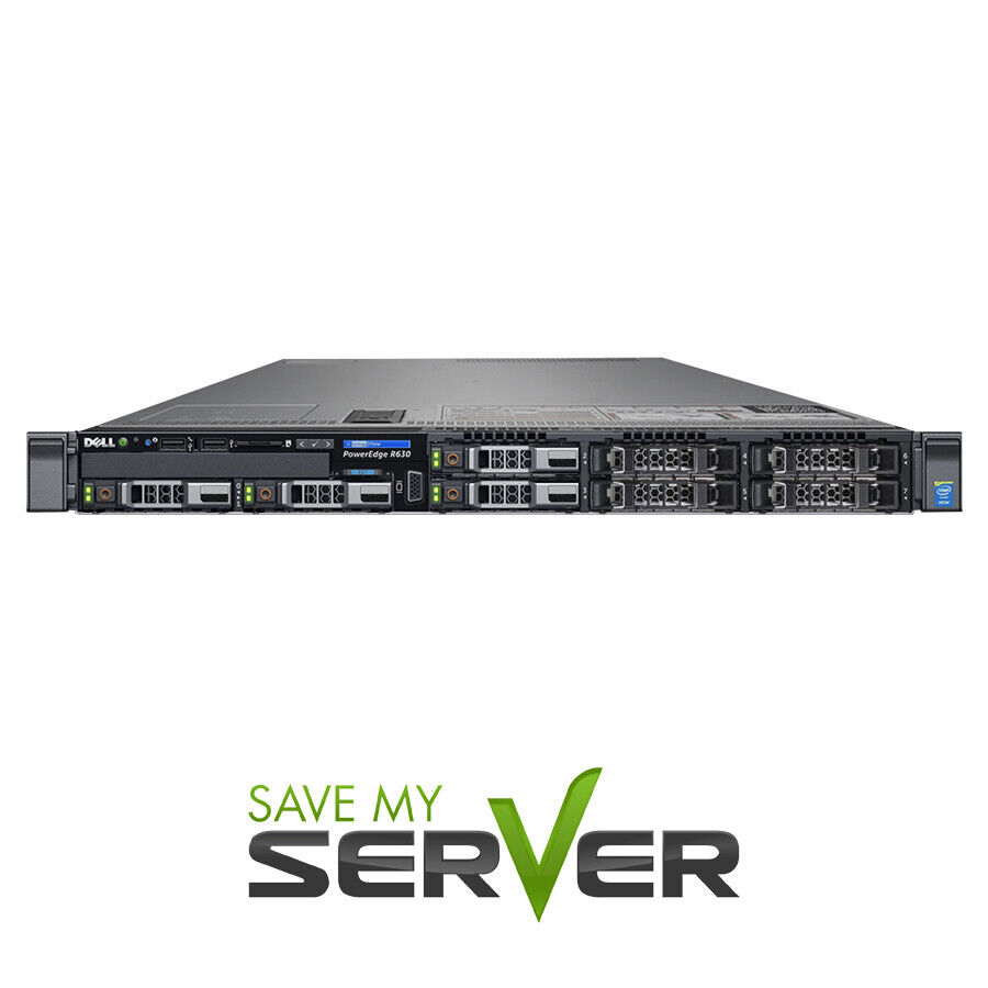 Dell PowerEdge R630 Server | 2x E5-2640 V3 =16 Cores | 64GB | H730P | 4x 900GB