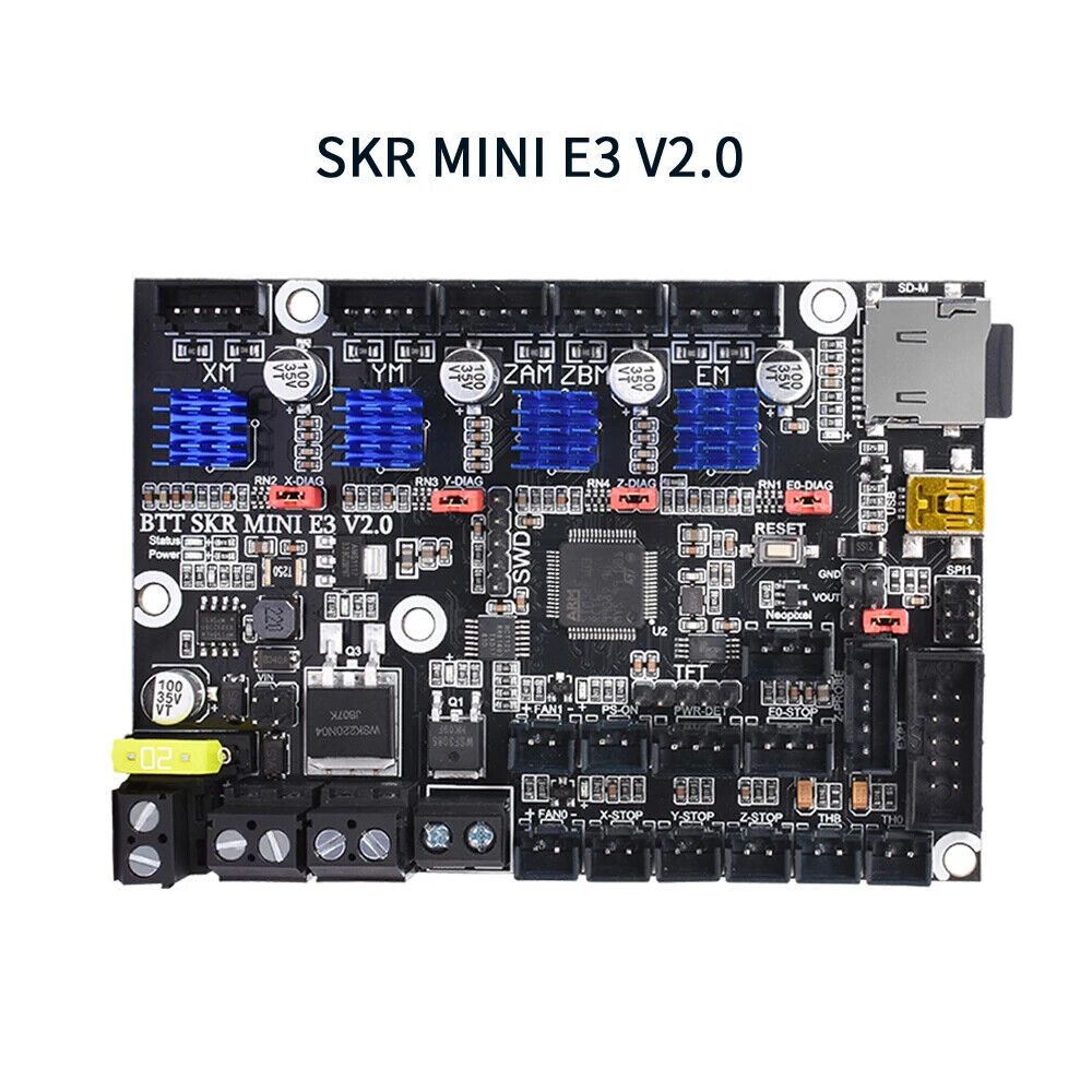 BIGTREETECH SKR MINI E3 V2 32Bit 3D Motherboard Printer Parts For Pro Upgrade