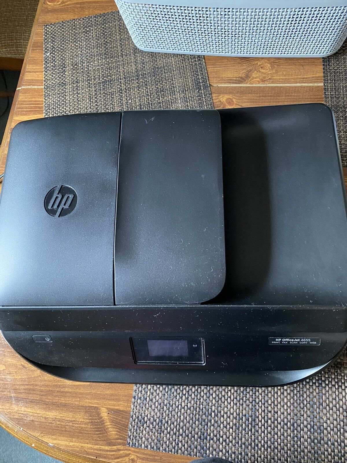 HP OfficeJet Printer Model 4655 All-in-One Copy, Scan Print, Tested New Ink