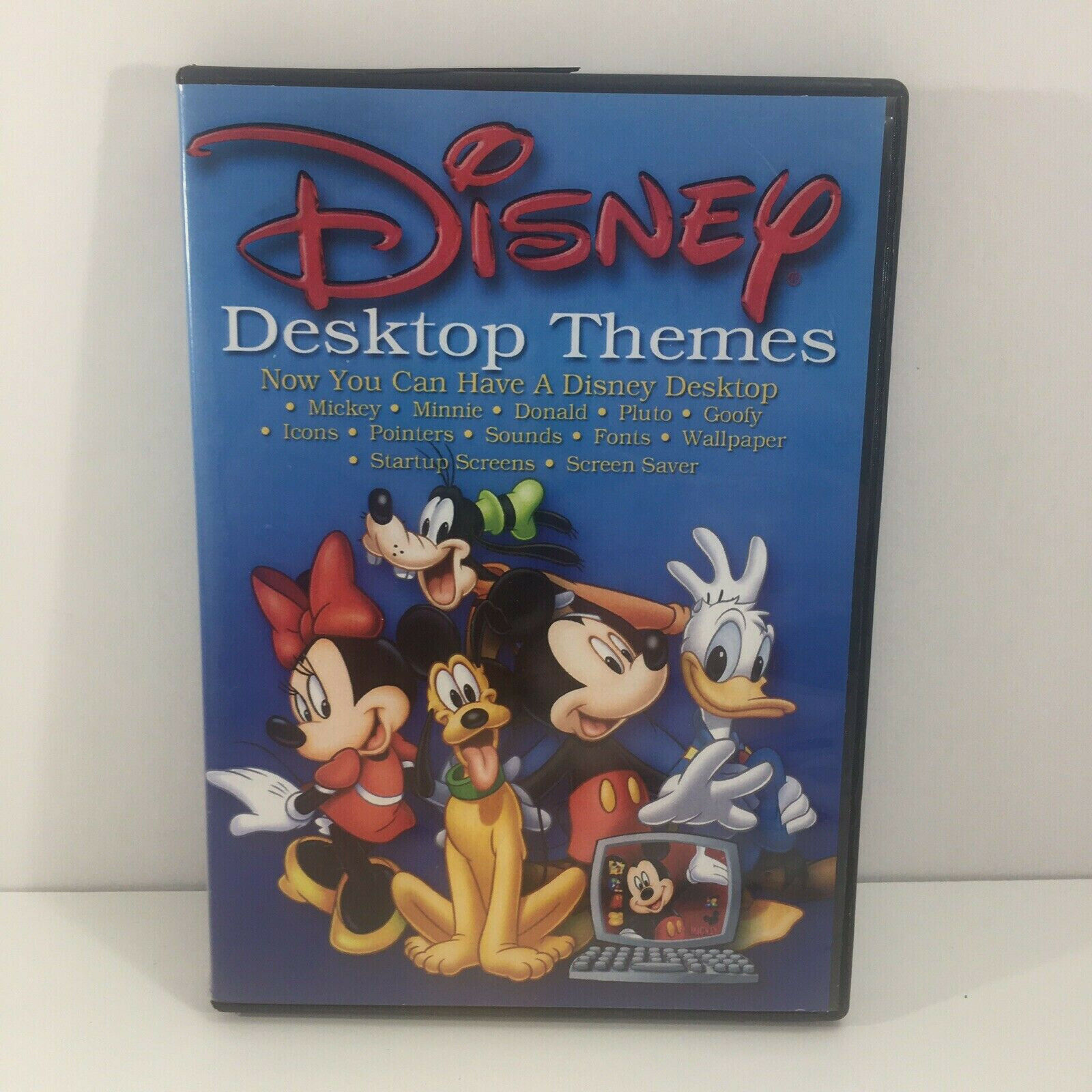 Disney Desktop Themes Volume 1 Software Windows 95 & Up Wallpaper Fonts Sounds