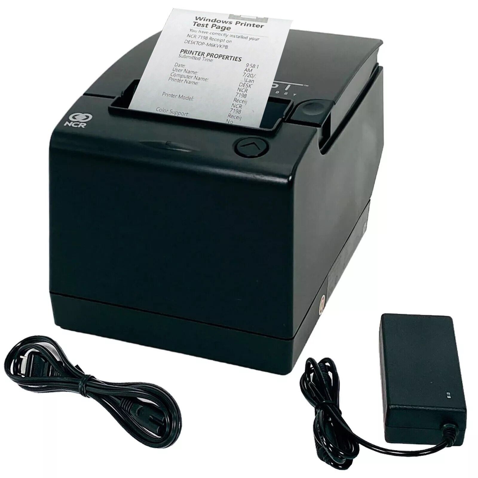 TESTED Thermal POS Receipt Printer USB Serial for works with Square Clover Toast