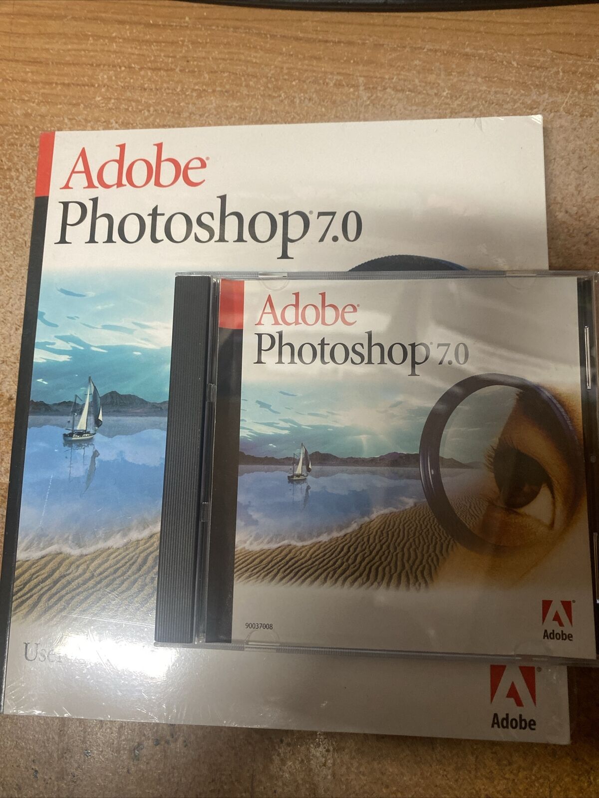Adobe Photoshop 7 UPGRADE for Windows w/ Serial Number