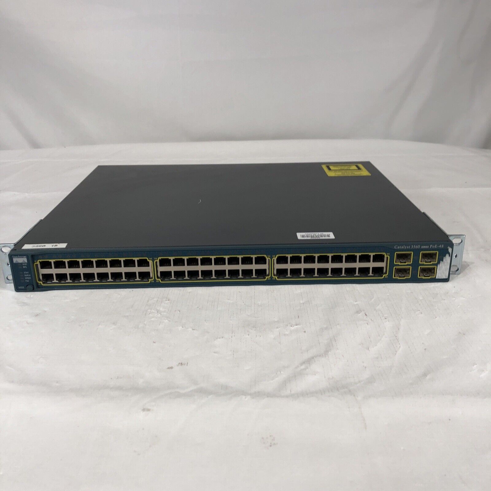 Cisco Catalyst 3560 Series WS-C3560-48PS-S 48 Port PoE-48 Managed Switch