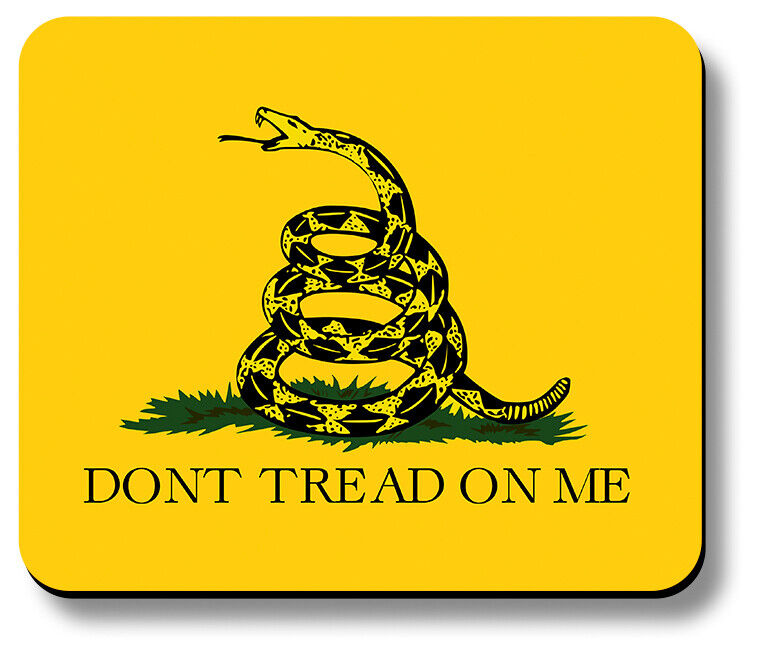 Dont Tread on Me Gadsden Marines Mouse Pad Non-Slip 1/8in or 1/4in Thick