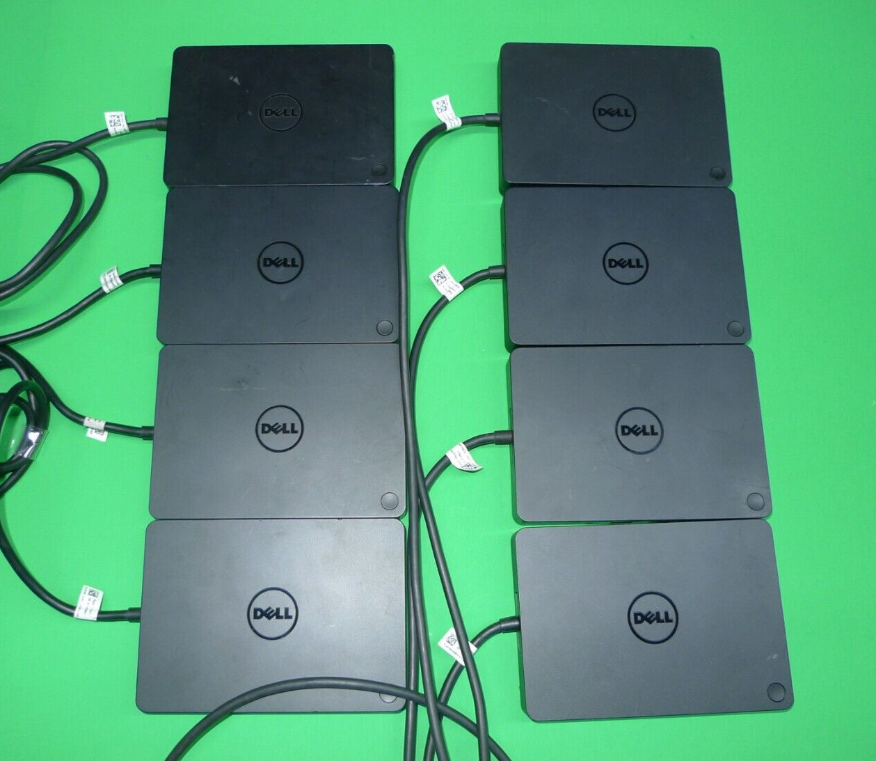 (Lot of 8) Alienware 17 R3 WD15 USB-C 4K Docking Station K17A Dell 5FDDV