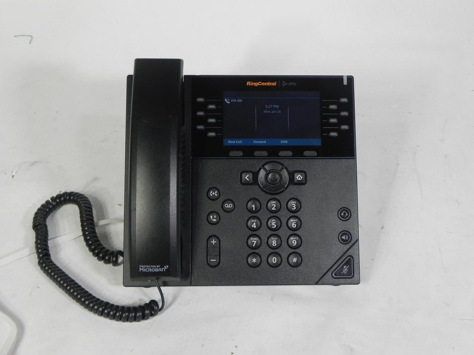 Poly Polycom VVX 450 VoIP Business Office IP Phone