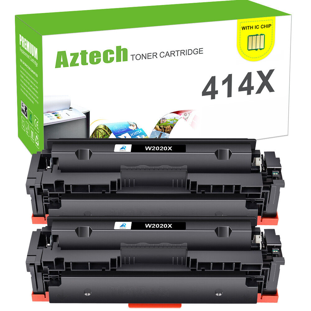 WITH CHIP W2020A W2020X Toner Compatible With HP 414A 414X Laserjet M454dw lot