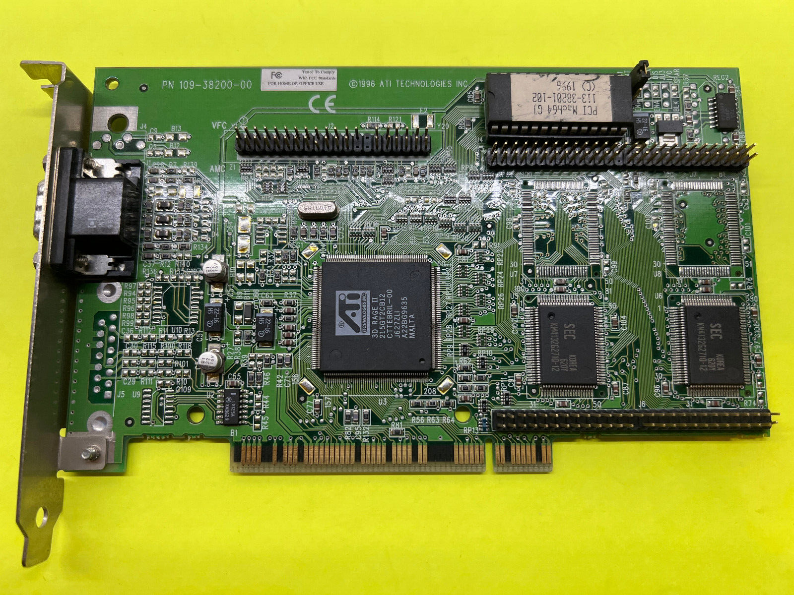ATI 3D Rage II PCI Video Card 